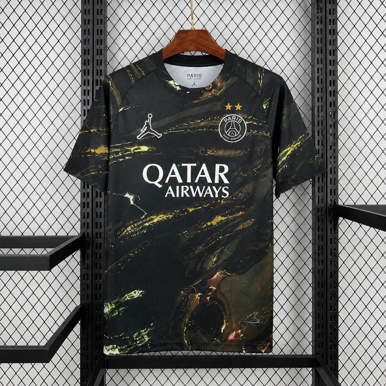 Maillot PSG Noir 2⭐️⭐️ Back2Back